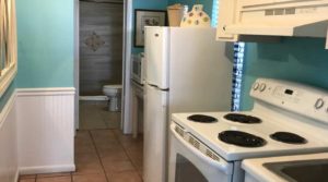 Captiva Island Cottages - Gardenia Kitchen and Extra Bathroom 900 x 500