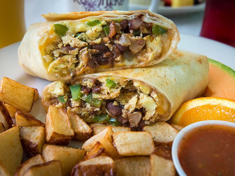image of burritos at RC Otter's Eats restaurant | Captiva Island Inn