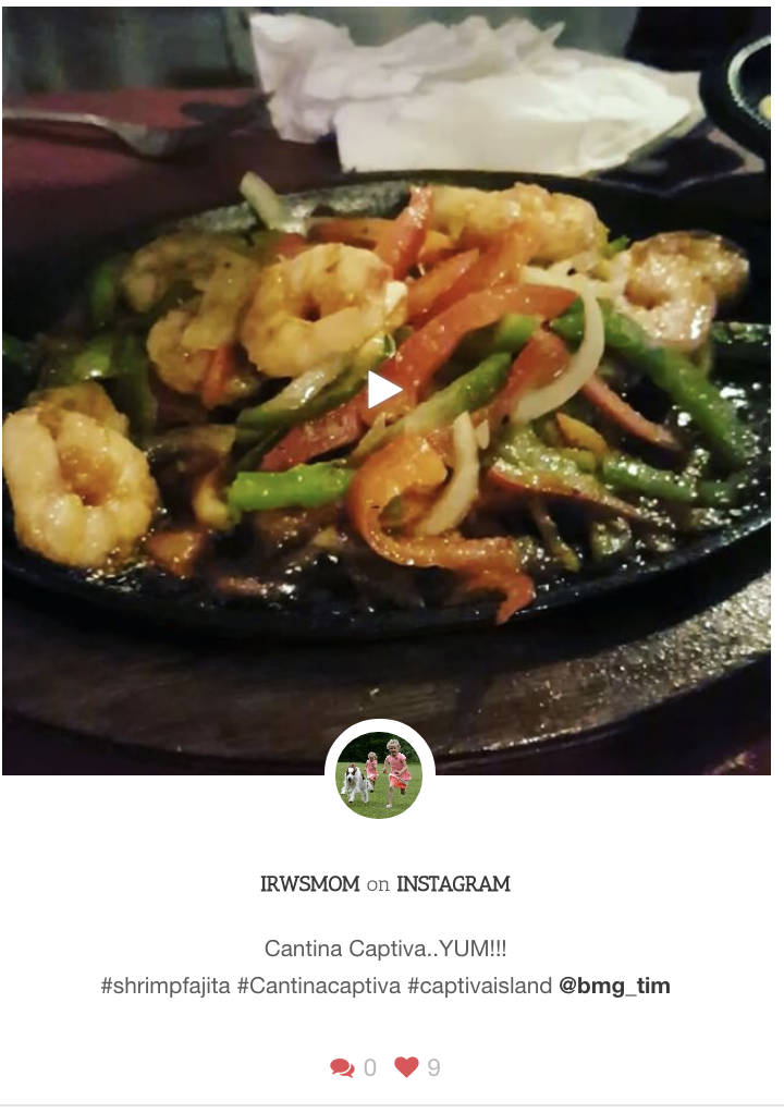 Captiva Island Restaurant-Cantina Captiva - Shrimp Fajitas