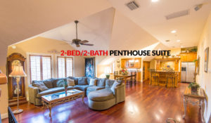 2-Bedroom 2-Bath Penthouse Suite