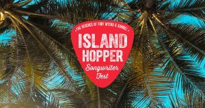 2019 Island Hopper Songwriter Fest | Palm Trees & Logo