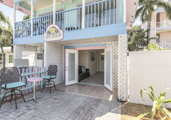 Captiva Island Hotel - Gardenia Villa Front Door - 2-Bedroom Gardenia Villa