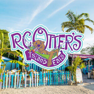 RC Otters Captiva Island Restaurant location and logo